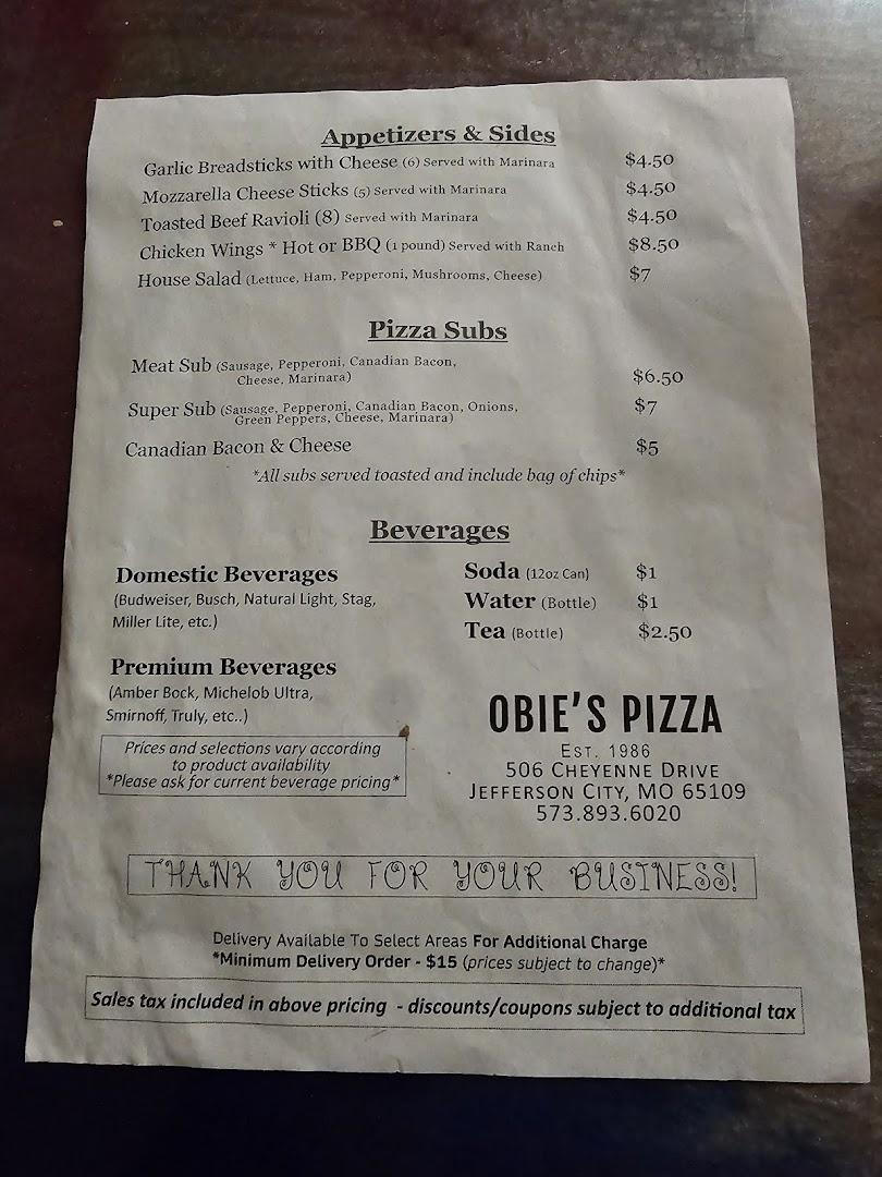 Obie's Pizza